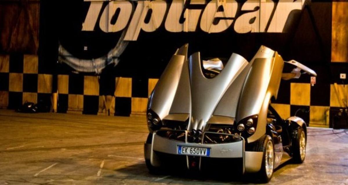 Pagani Huayra Vs Top Gear : la gomme de discorde