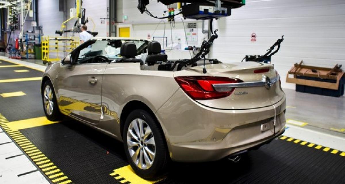 Coup d'envoi de la production de l'Opel Cascada