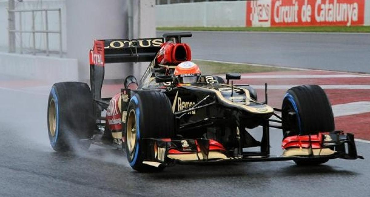 F1 2013 - Barcelone jour 2 : Grosjean 