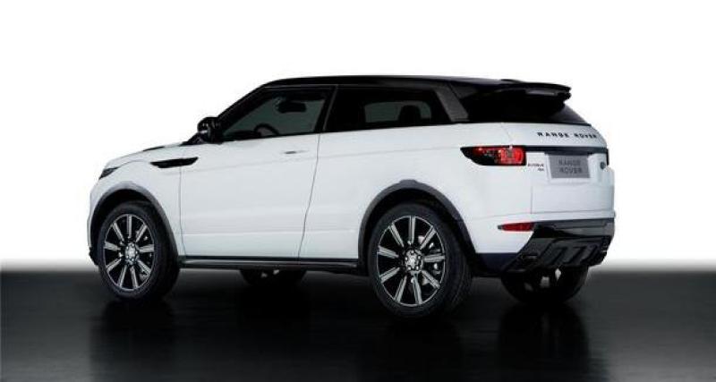  - Genève 2013 : Range Rover Evoque Black Pack