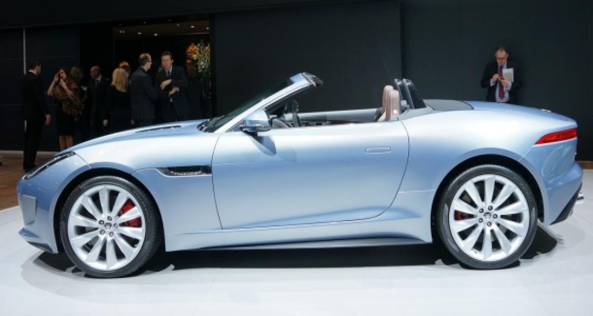 Genève 2013 Live : Jaguar F-Type S