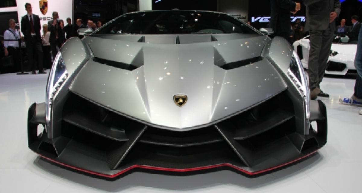 Genève 2013 Live : Lamborghini Veneno