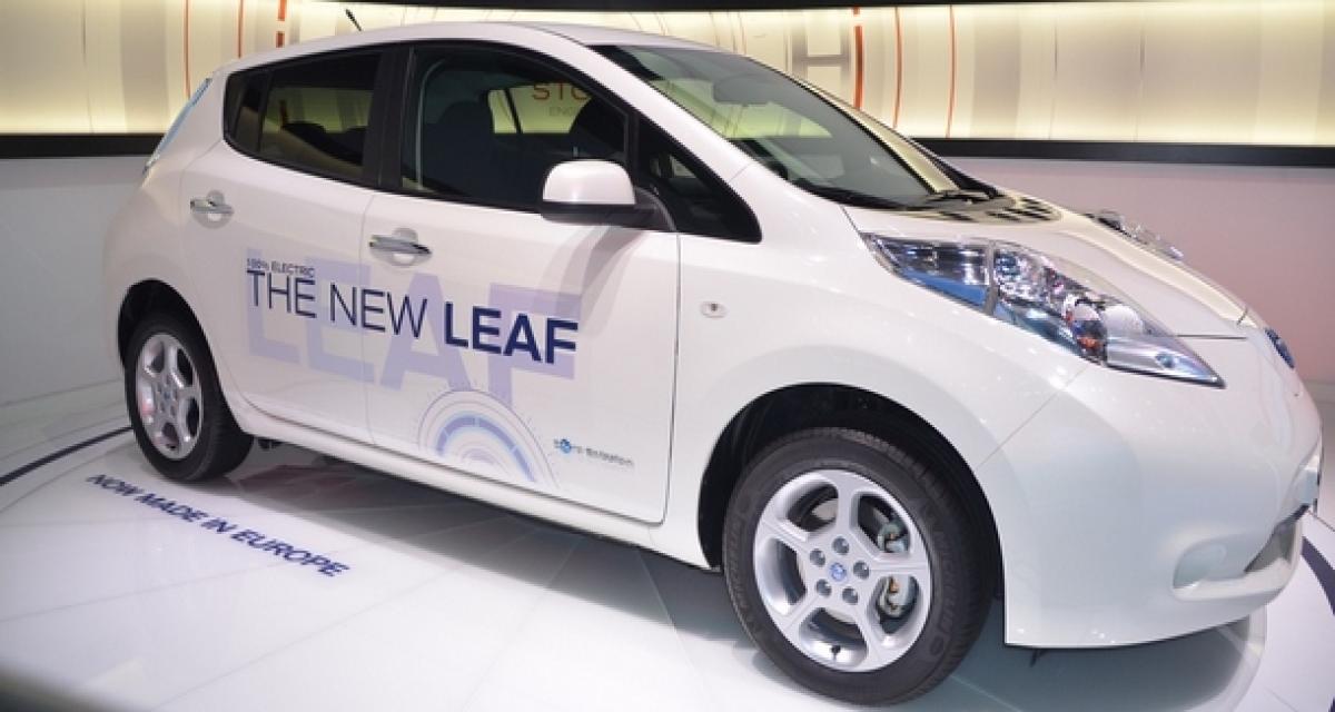 Genève 2013 live : Nissan Leaf