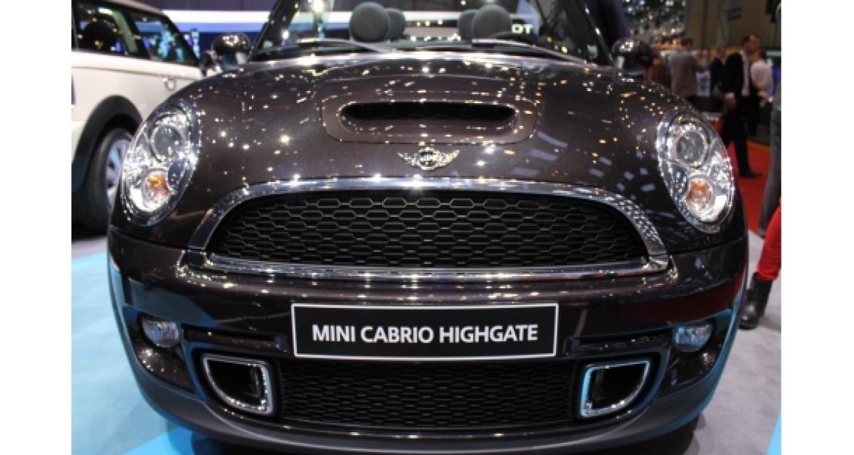 Genève 2013 Live : MINI Cabriolet Highgate