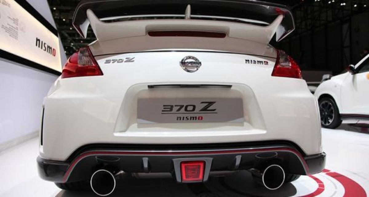 Genève 2013 live : Nissan 370Z Nismo et GT-R