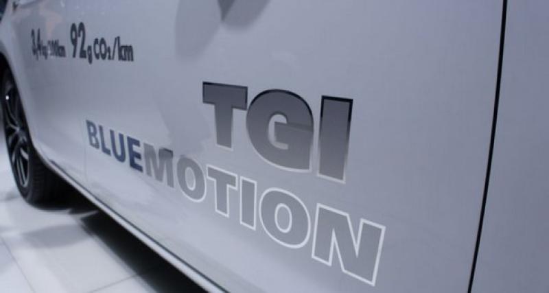  - Genève 2013 live : Volkswagen Golf TGI BlueMotion