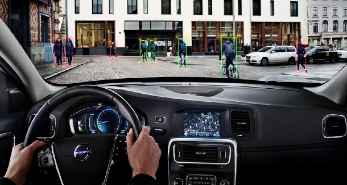 Volvo présente un système de détection des cyclistes