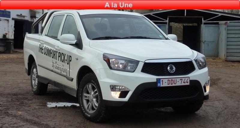  - Essai SsangYong Actyon Sports : Pick-up familial