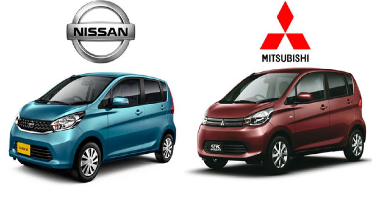 Mitsubishi eK Wagon et Nissan Dayz, première Kei conjointe
