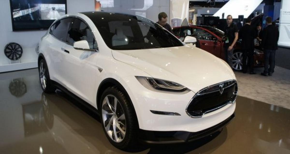 Tesla Model X : démarrage repoussé