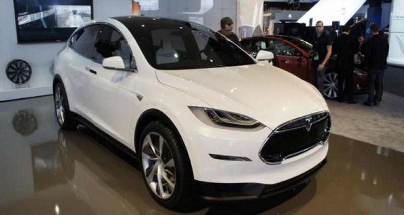  - Tesla Model X : démarrage repoussé