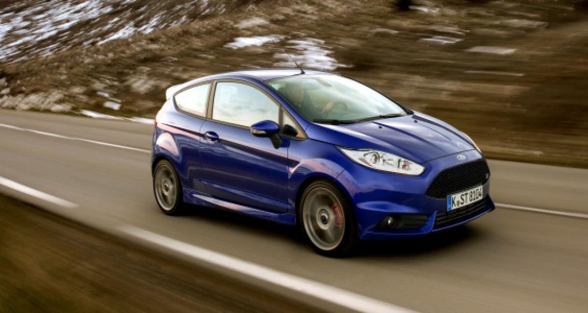 Ford Fiesta ST: prix et consommation