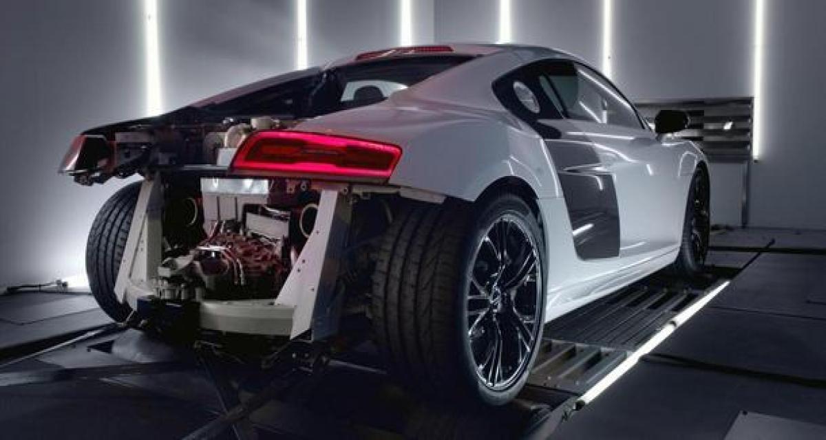L'Audi R8 V10 Plus veut se faire entendre (vidéo)