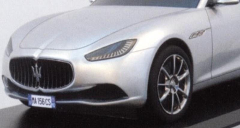  - La Maserati Ghibli découverte avant l'heure ?