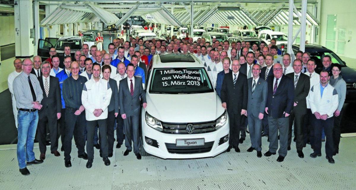 VW Tiguan : le million produit à Wolfsburg