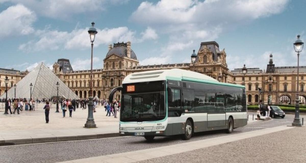 Des bus hybrides pour la RATP