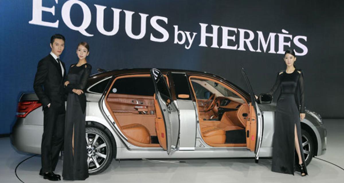 Séoul 2013 : Hyundai Equus par Hermès