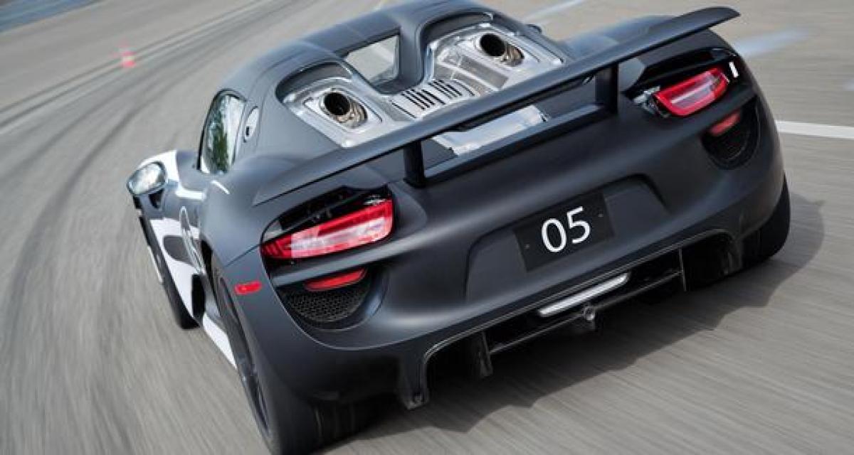 Porsche 918 Spyder : puissance à la hausse ?