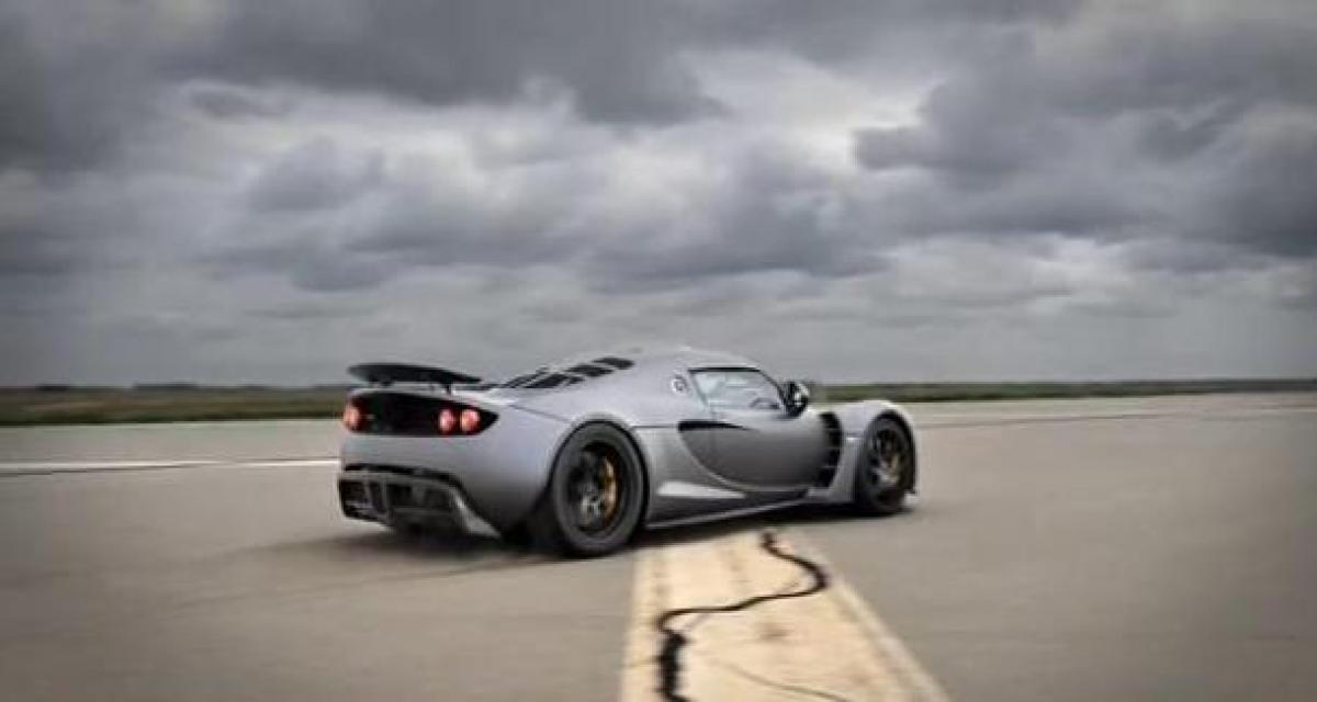 Hennessey Venom GT : flashée à 427,6 km/h (vidéo)