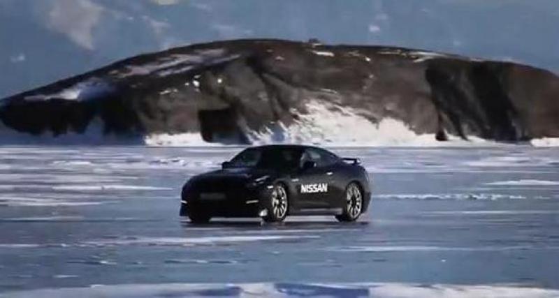  - A 295 km/h en Nissan GT-R sur le lac Baïkal (vidéo)