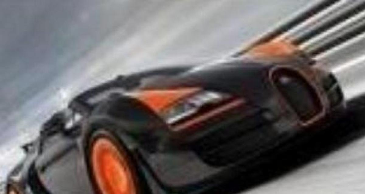 Fuite autour d'une Bugatti Veyron Grand Sport Vitesse World Record Convertible ?