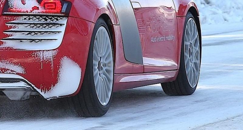  - Spyshot : le retour de l'Audi R8 e-tron