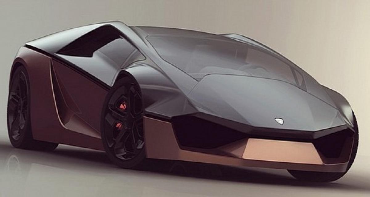 Virtuel : le concept Lamborghini Ganador