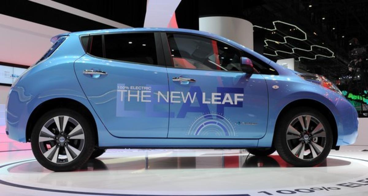 Nissan Leaf : 17 290 € le ticket d'entrée