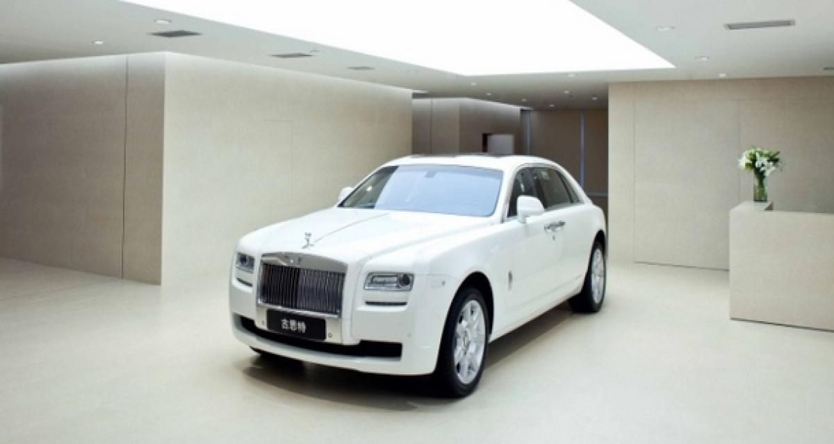 Rolls-Royce inaugure son plus grand showroom en Chine