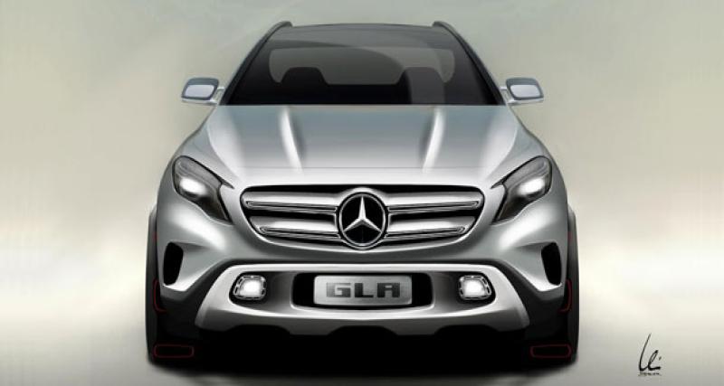  - Shanghai 2013 : premières informations et photos du concept Mercedes GLA
