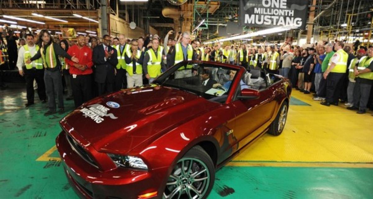 Un million de Ford Mustang à Flat Rock