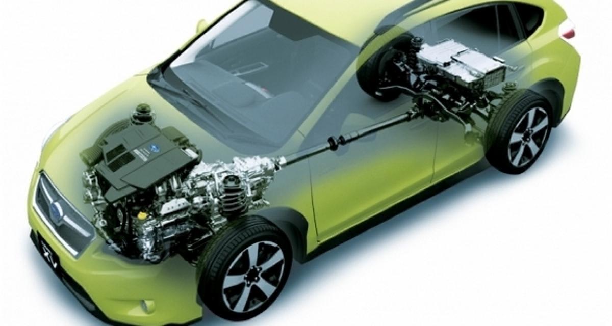 Subaru introduit la technologie hybride sur ses terres