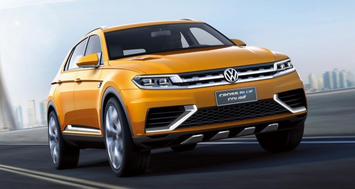 Shanghai 2013 : Volkswagen CrossBlue Coupé Concept, nouvelles fuites