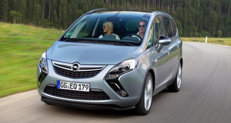  - L'Opel Zafira Tourer 1.6 SIDI débarque en Allemagne