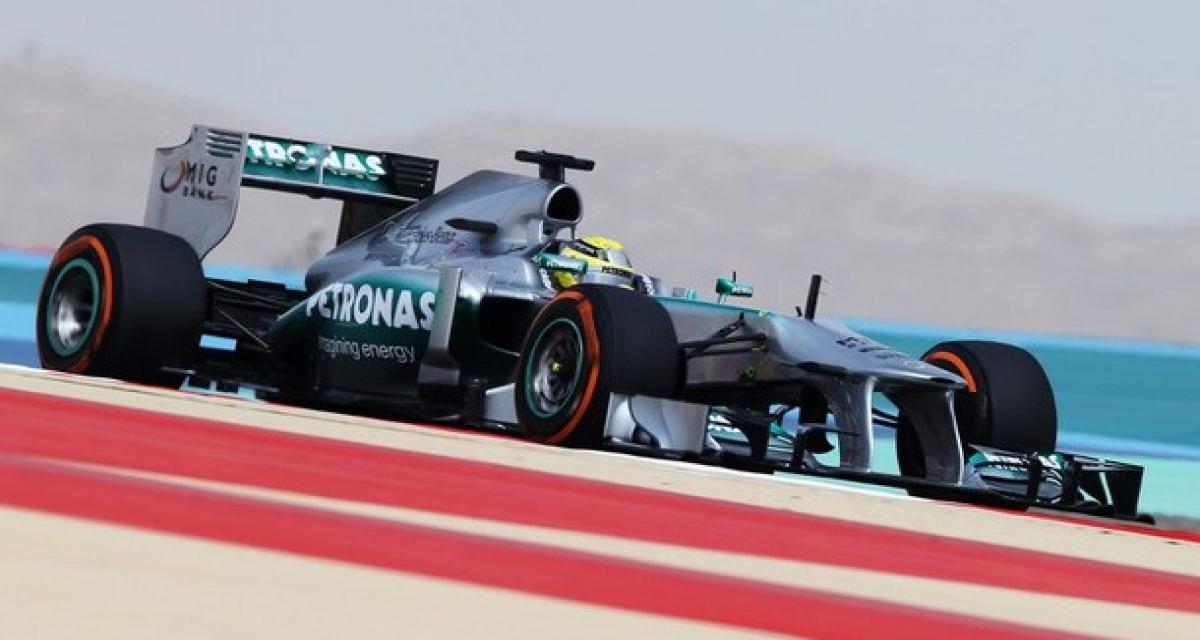 F1 Bahreïn 2013 qualifications: Pole position de Nico Rosberg 