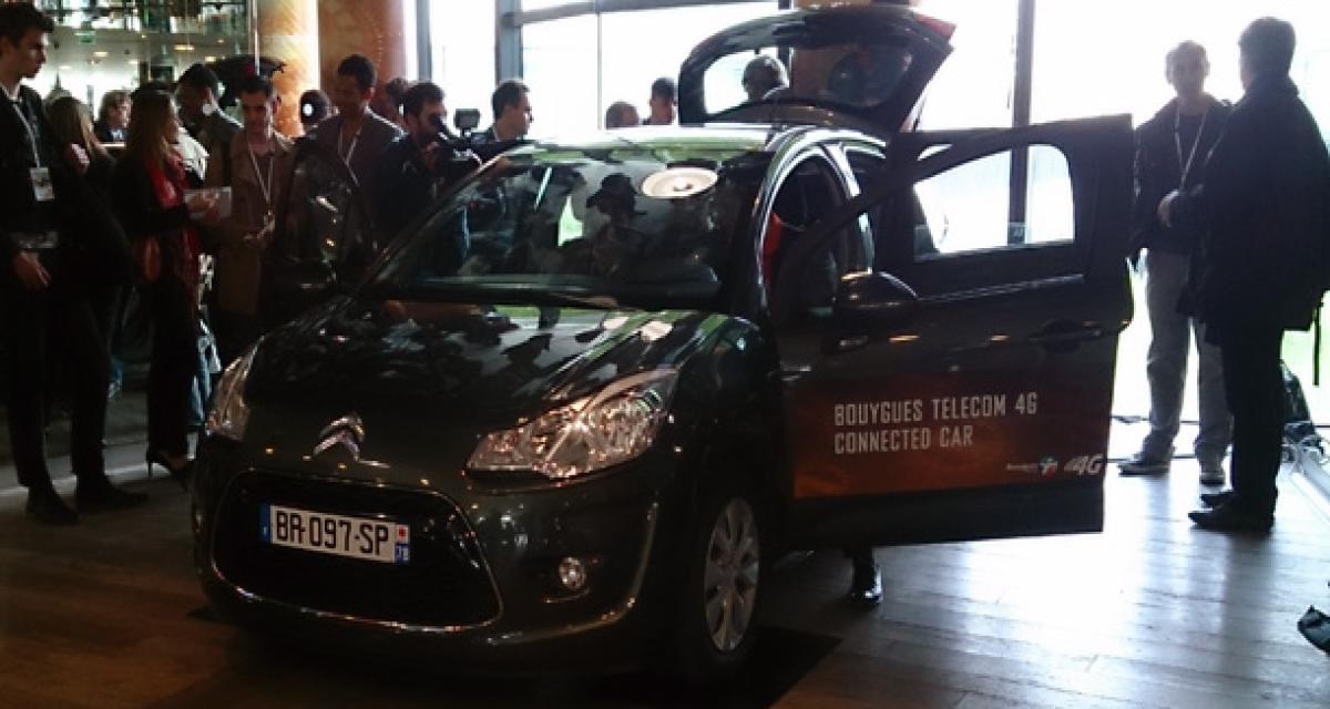Bouygues Telecom présente sa voiture « 4G »