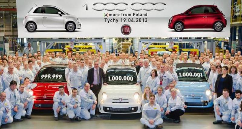  - Fiat 500 : un million produit à Tychy