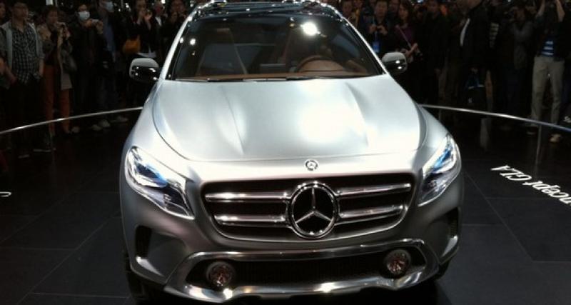  - Shanghai 2013 live : Mercedes GLA Concept