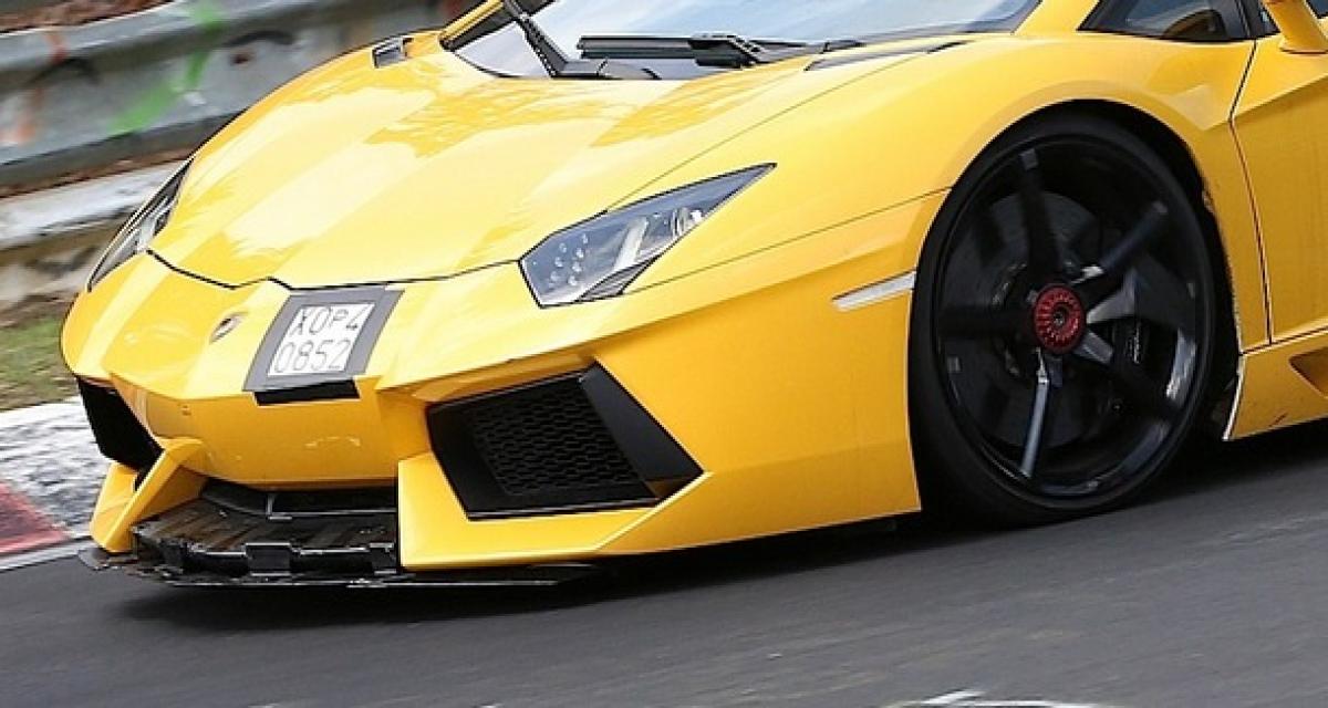 Spyshot : la Lamborghini Aventador SV en approche ?