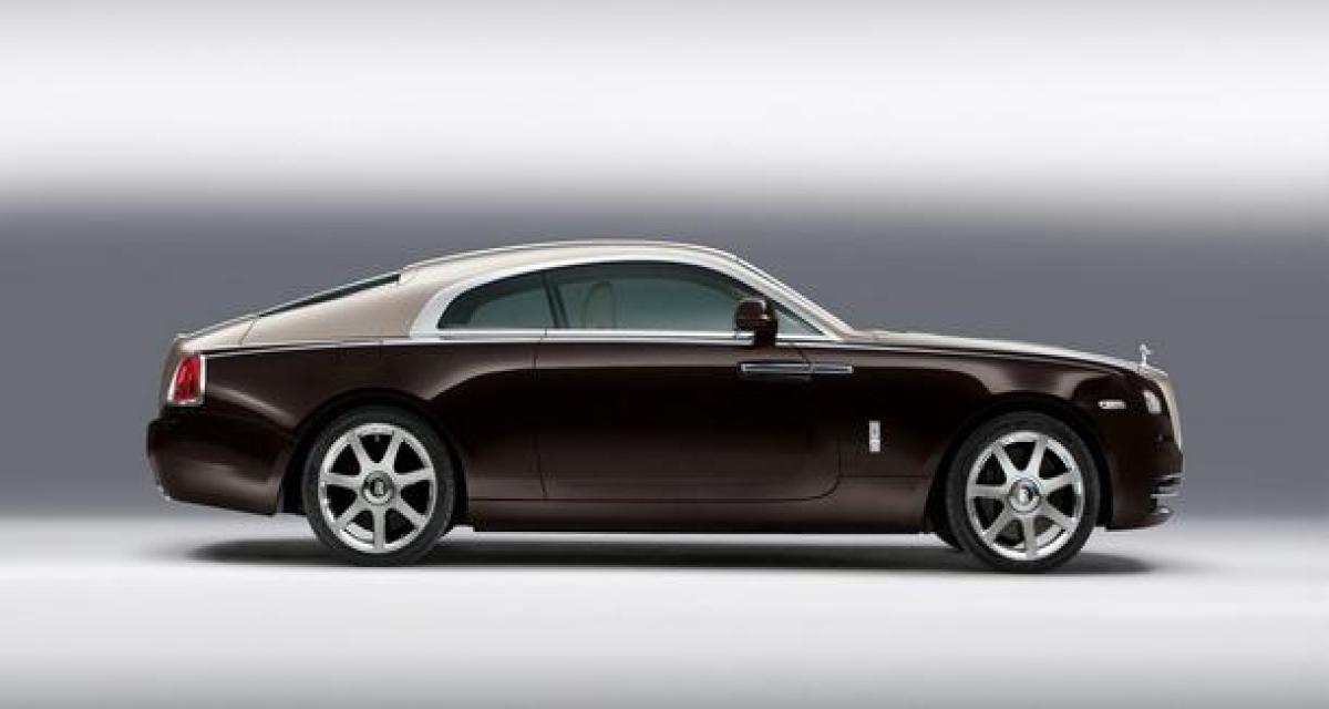 Rolls-Royce Wraith : elle va se découvrir