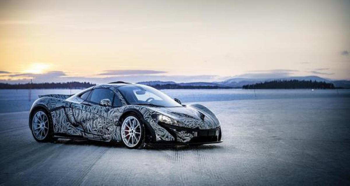 McLaren P1 : tests extrêmes au cercle arctique (vidéo)