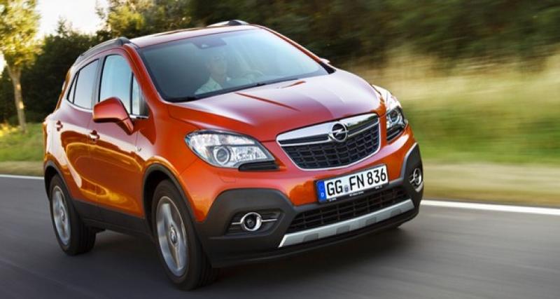  - Opel Mokka : plus de 100 000 commandes au compteur