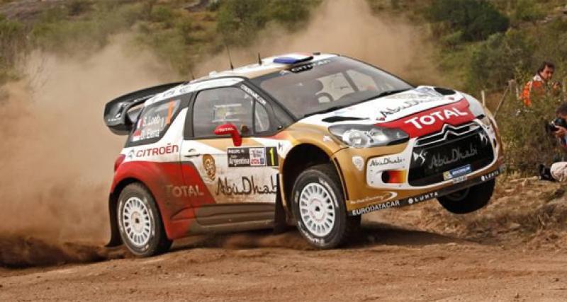  - WRC : Loeb est dans le rythme en Argentine