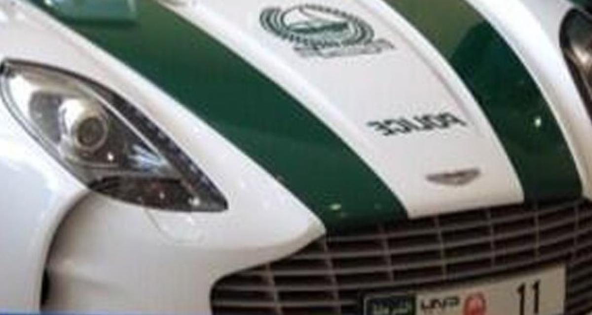 A Dubaï, une Aston Martin One-77 pour la police