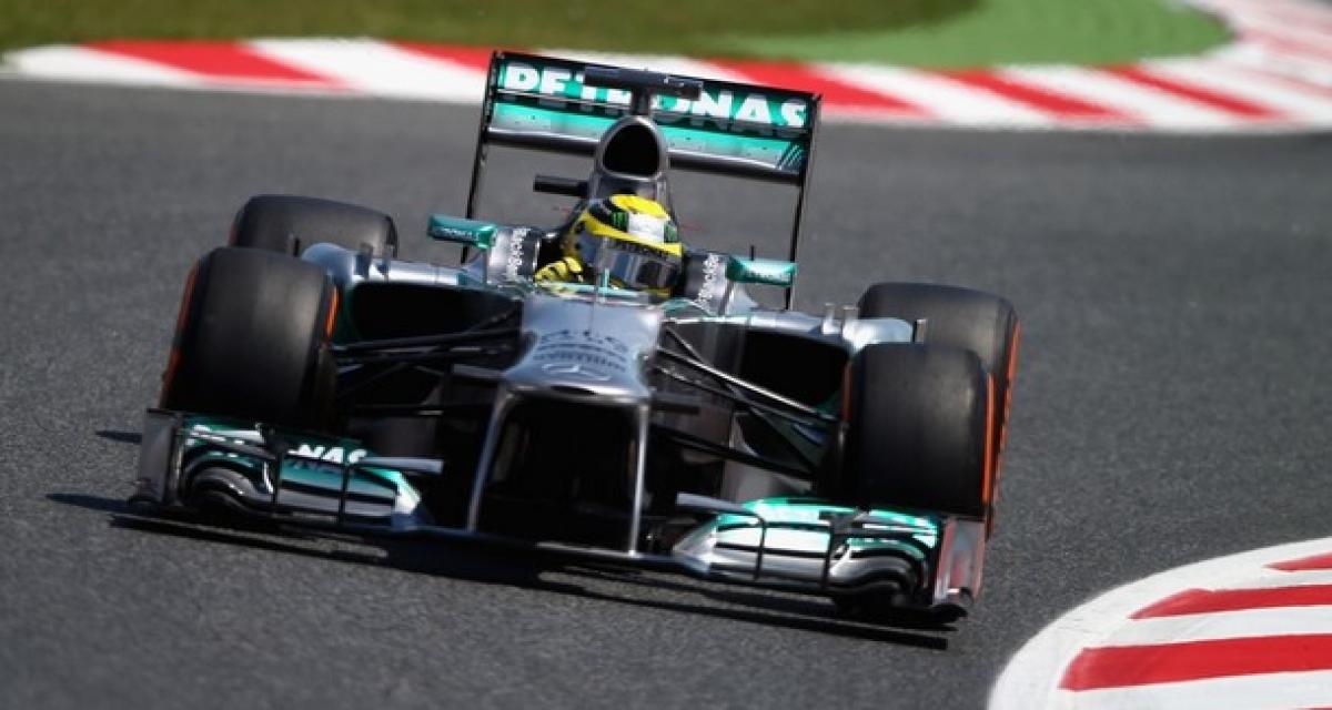 F1 Barcelone 2013 qualifications: Encore Rosberg et Mercedes