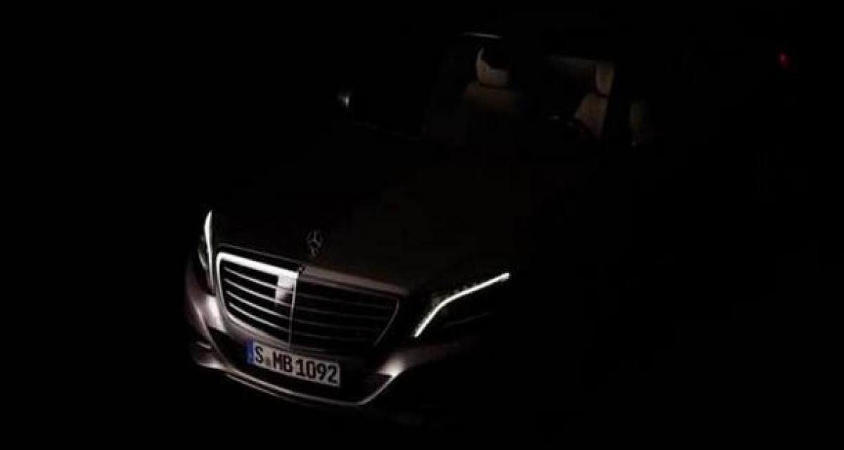 Mercedes Classe S : le teaser vidéo