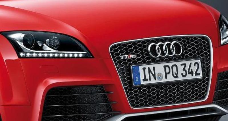  - Cavalerie à la hausse pour la future Audi TT-RS ?