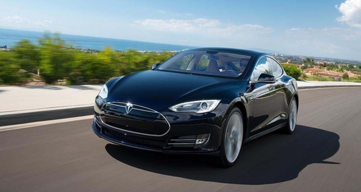 Tesla Model S : devant les premium allemandes
