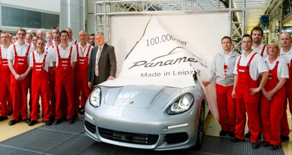 100 000 Porsche Panamera produites