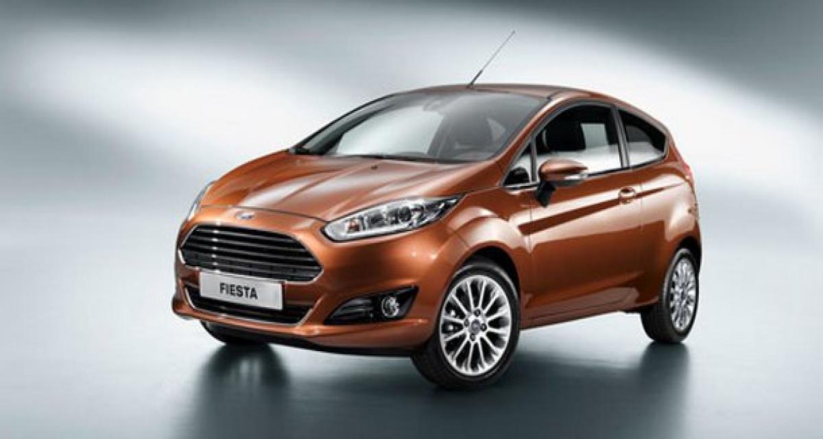 Ford Fiesta : 77 800 unités sur le premier trimestre 2013